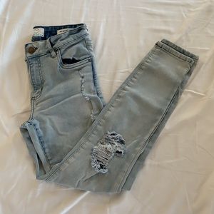 light wash jeans